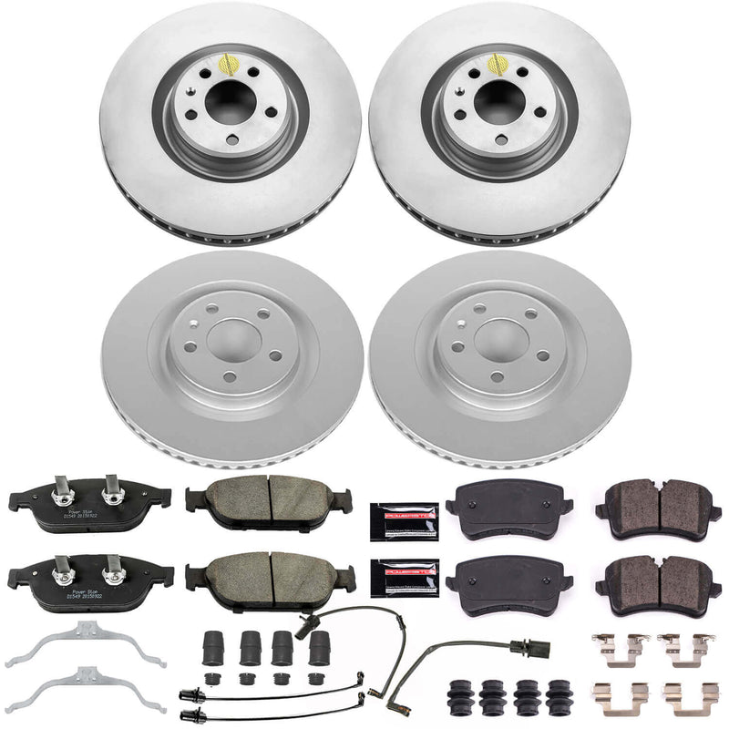 Power Stop CRK6130 Z23 Evolution Sport Front And Rear Brake Kit for 2016-2018 Audi A6 product image