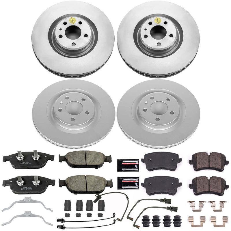 Power Stop CRK6132 Z23 Evolution Sport Front And Rear Brake Kit for 2012 Audi A7 Quattro product image