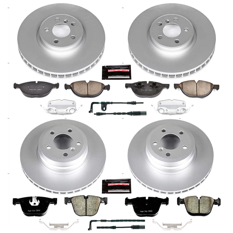 Power Stop CRK6145 Z23 Evolution Sport Front And Rear Brake Kit for 2008-2009 BMW X6 XDRIVE50I product image