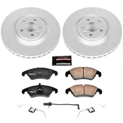 Power Stop CRK6154 Z23 Evolution Sport Front Brake Kit for 2010-2011 Audi S4 product image