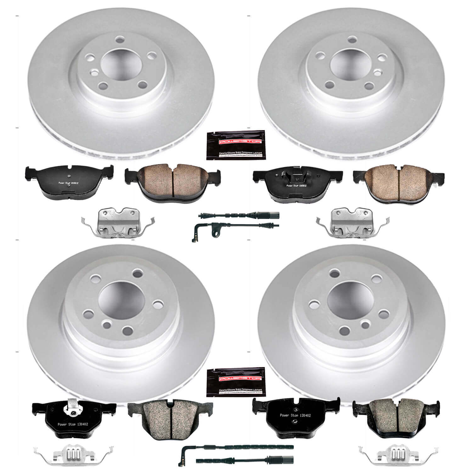 Power Stop CRK6162 Z23 Evolution Sport Front And Rear Brake Kit for 2009-2010 BMW X5 XDRIVE35D product image