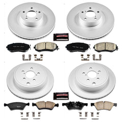 Power Stop CRK6164 Z17 Evolution Front And Rear Brake Kit for 2013-2016 Scion FR-S product image