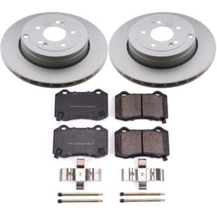 Power Stop CRK6165 Z17 Evolution Rear Pad And Rotor Kit for 2010-2016 Hyundai Genesis Coupe product image