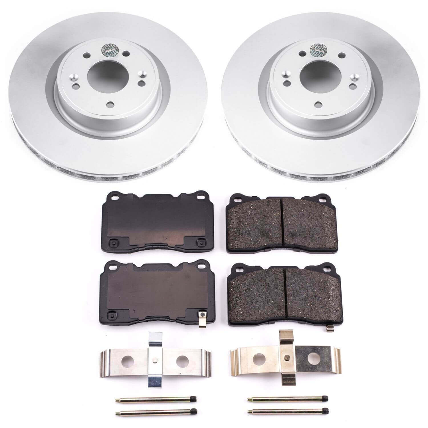 Power Stop CRK6166 Z17 Evolution Front Brake Kit for 2010-2016 Hyundai Genesis Coupe product image