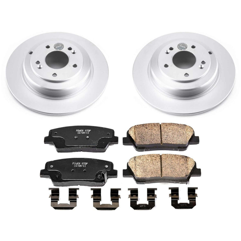 Power Stop CRK6168 Z17 Evolution Rear Brake Kit for 2010-2016 Hyundai Genesis Coupe product image