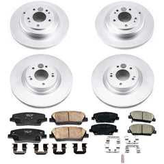 Power Stop CRK6170 Z17 Evolution Front And Rear Brake Kit for 2010-2016 Hyundai Genesis Coupe product image