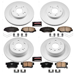 Power Stop CRK6171 Z17 Evolution Front And Rear Brake Kit for 2002-2004 Honda CR-V product image