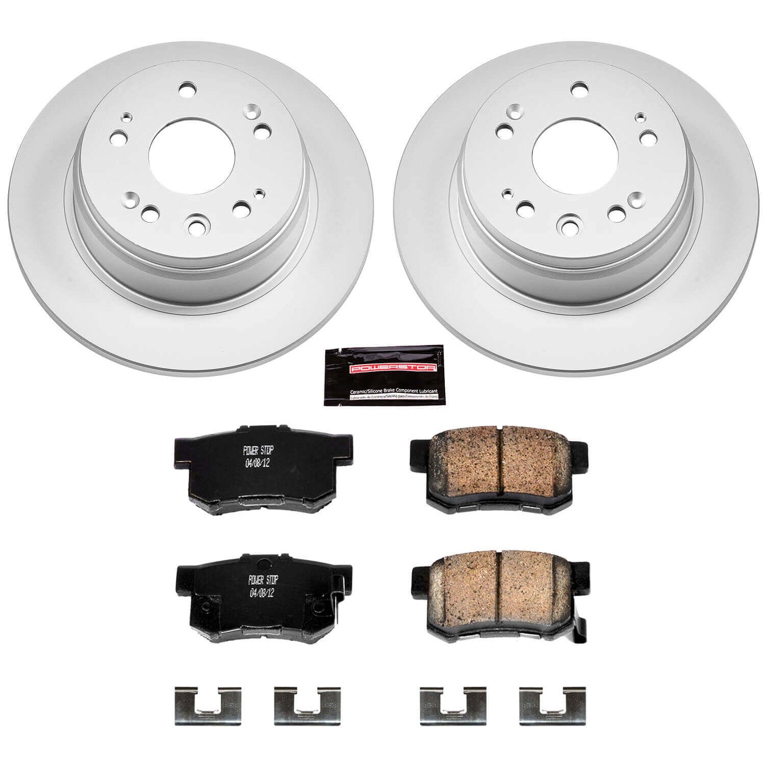Power Stop CRK6172 Z17 Evolution Rear Brake Kit for 2002-2004 Honda CR-V product image