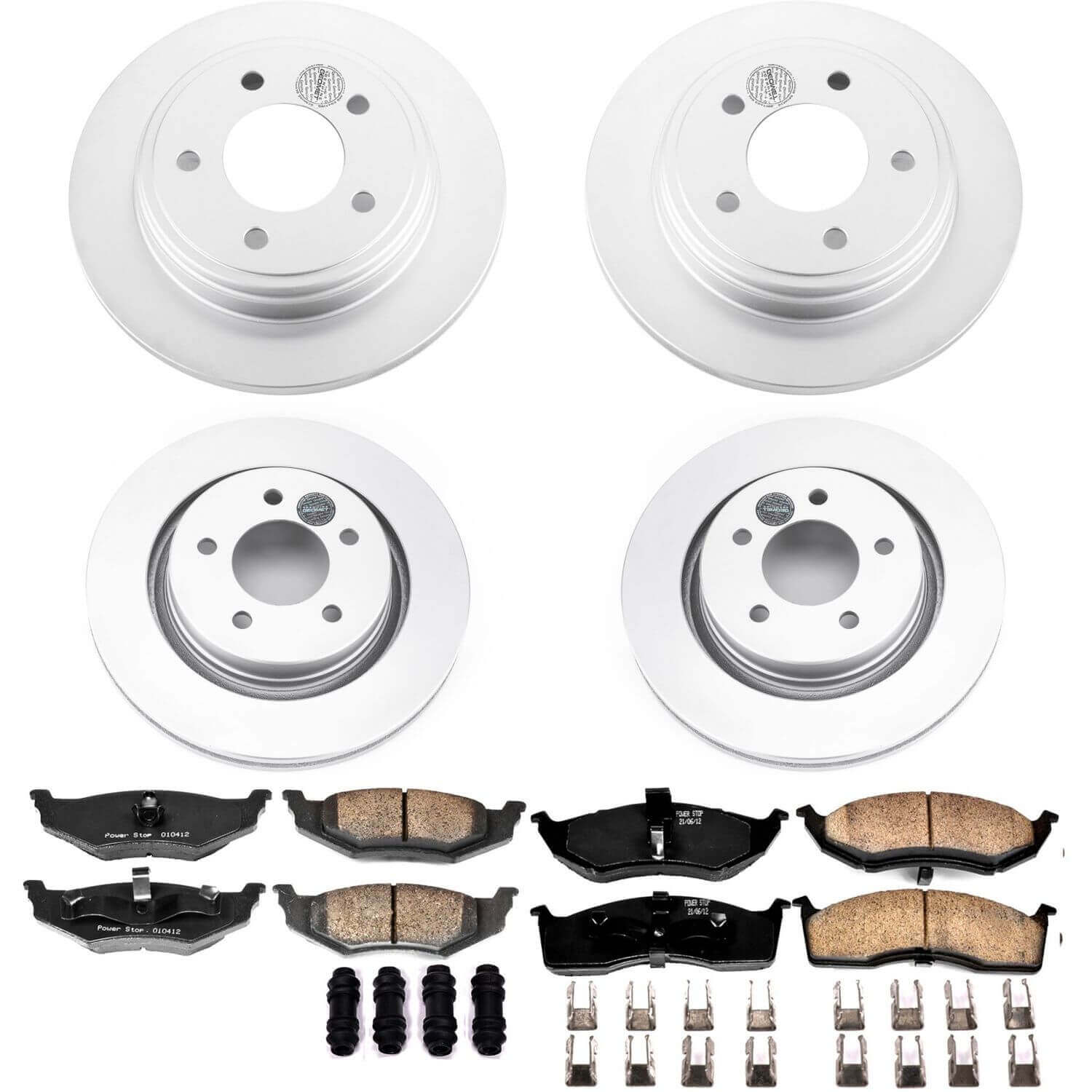 Power Stop CRK6178 Z17 Evolution Front And Rear Brake Kit for 2000-2004 Chrysler Concorde product image