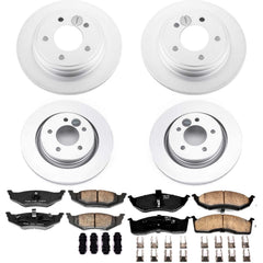 Power Stop CRK6178 Z17 Evolution Front And Rear Brake Kit for 2000-2004 Chrysler Concorde product image