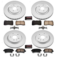 Power Stop CRK6188 Z17 Evolution Front And Rear Brake Kit for 2012-2013 Buick Regal product image