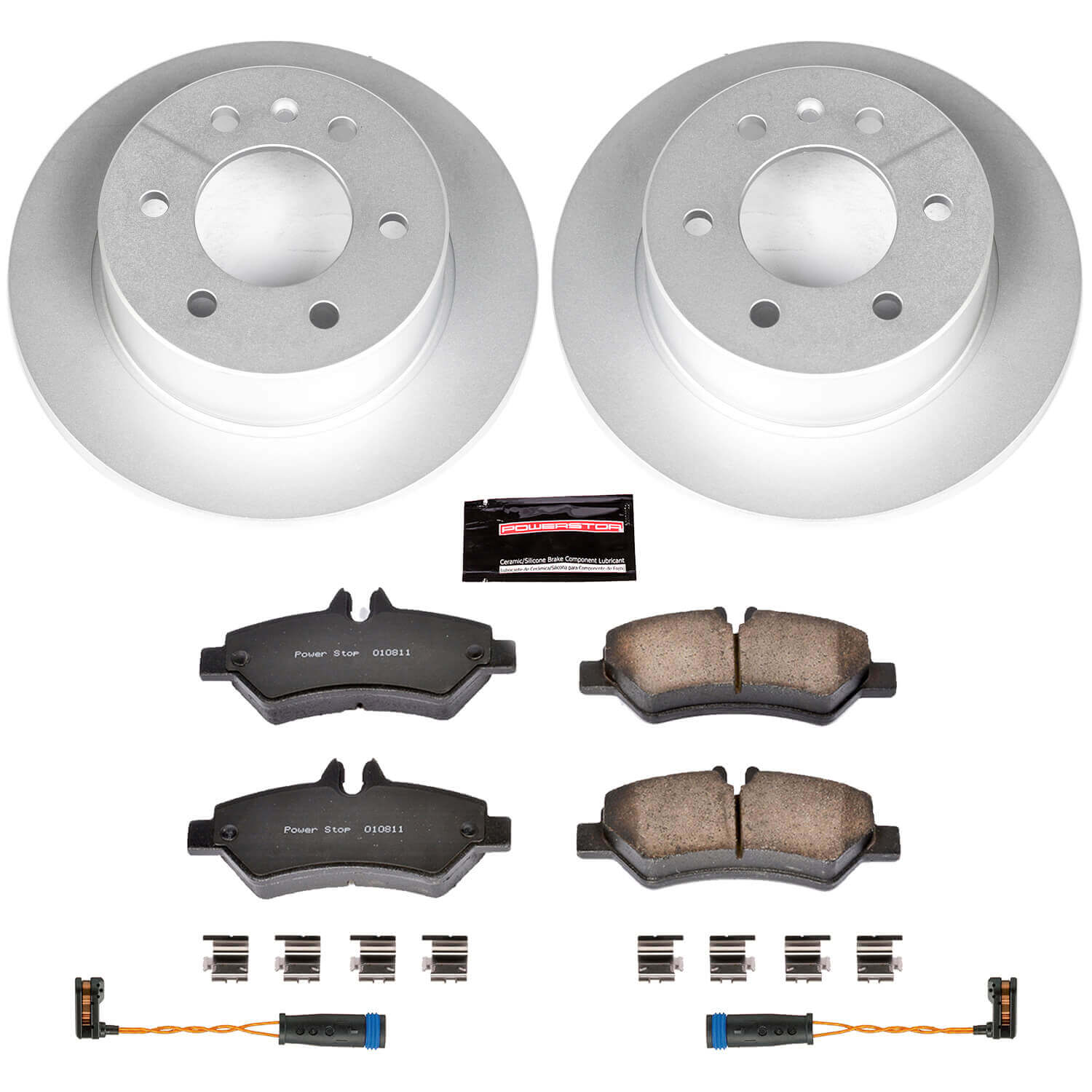 Power Stop CRK6197 Z23 Evolution Sport Rear Brake Kit for 2009 Dodge Sprinter 2500 product image