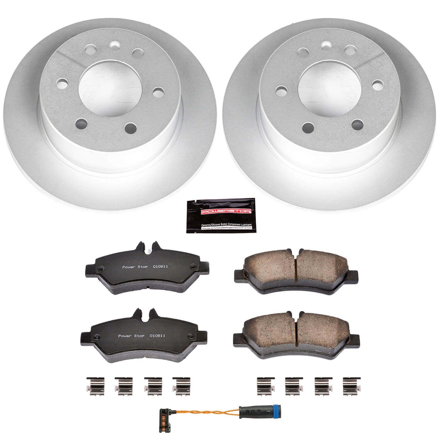 Power Stop CRK6198 Z23 Evolution Sport Rear Brake Kit for 2007-2008 Dodge Sprinter 2500 product image