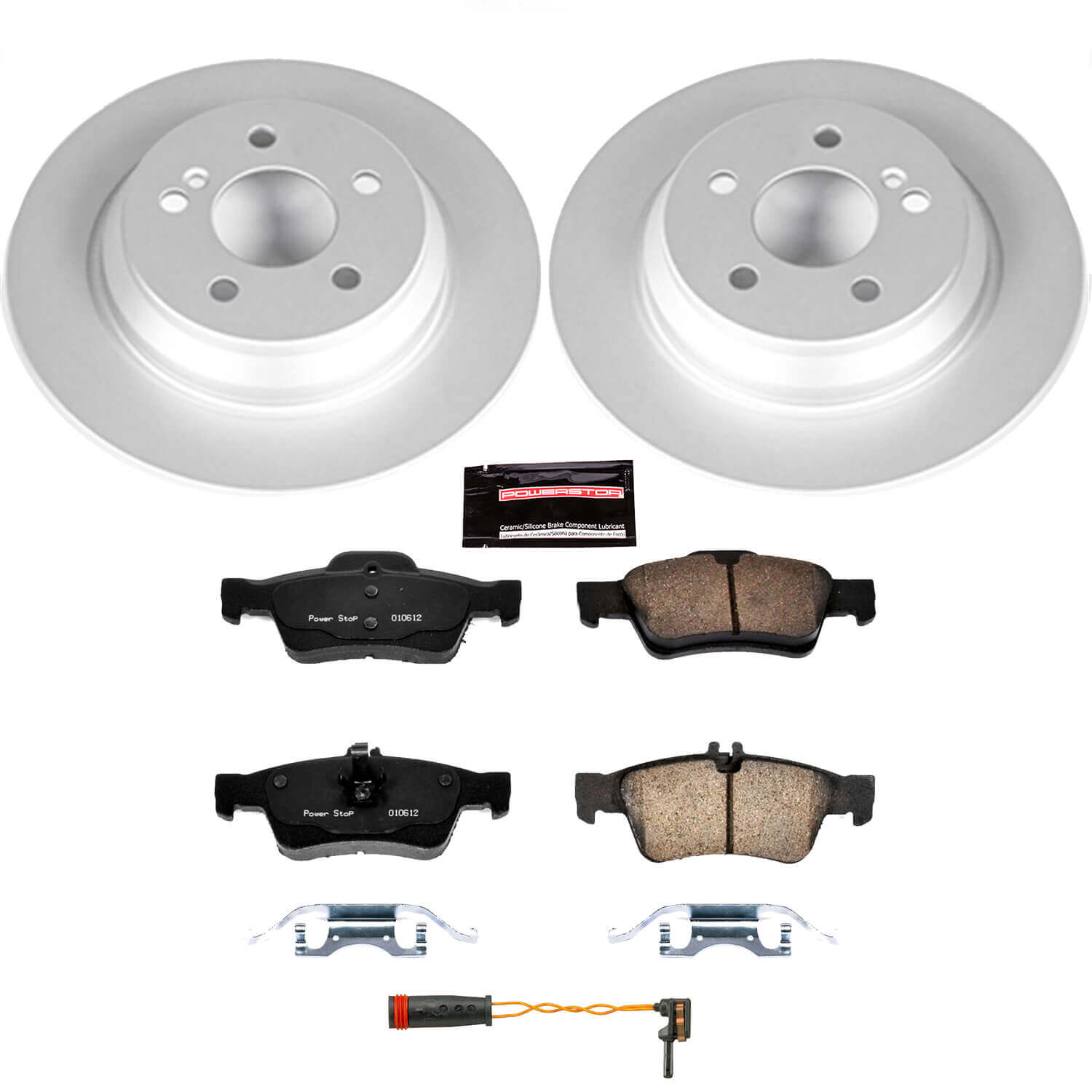 Power Stop CRK6200 Z23 Evolution Sport Rear Brake Kit for 2003-2006 Mercedes-Benz CL500 product image