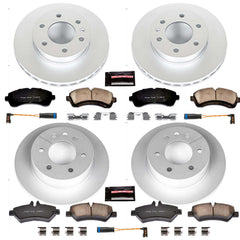 Power Stop CRK6233 Z23 Evolution Sport Front And Rear Brake Kit for 2007-2009 Dodge Sprinter 3500 product image