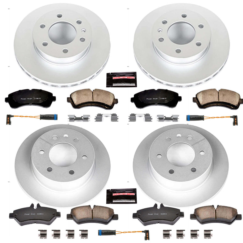Power Stop CRK6233 Z23 Evolution Sport Front And Rear Brake Kit for 2007-2009 Dodge Sprinter 3500 product image
