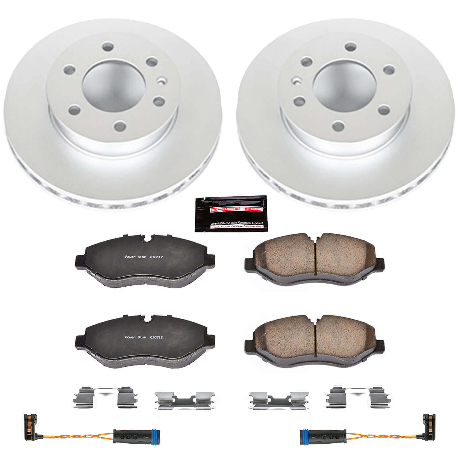 Power Stop CRK6236 Z23 Evolution Sport Front Brake Kit for 2007-2009 Dodge Sprinter 2500 product image