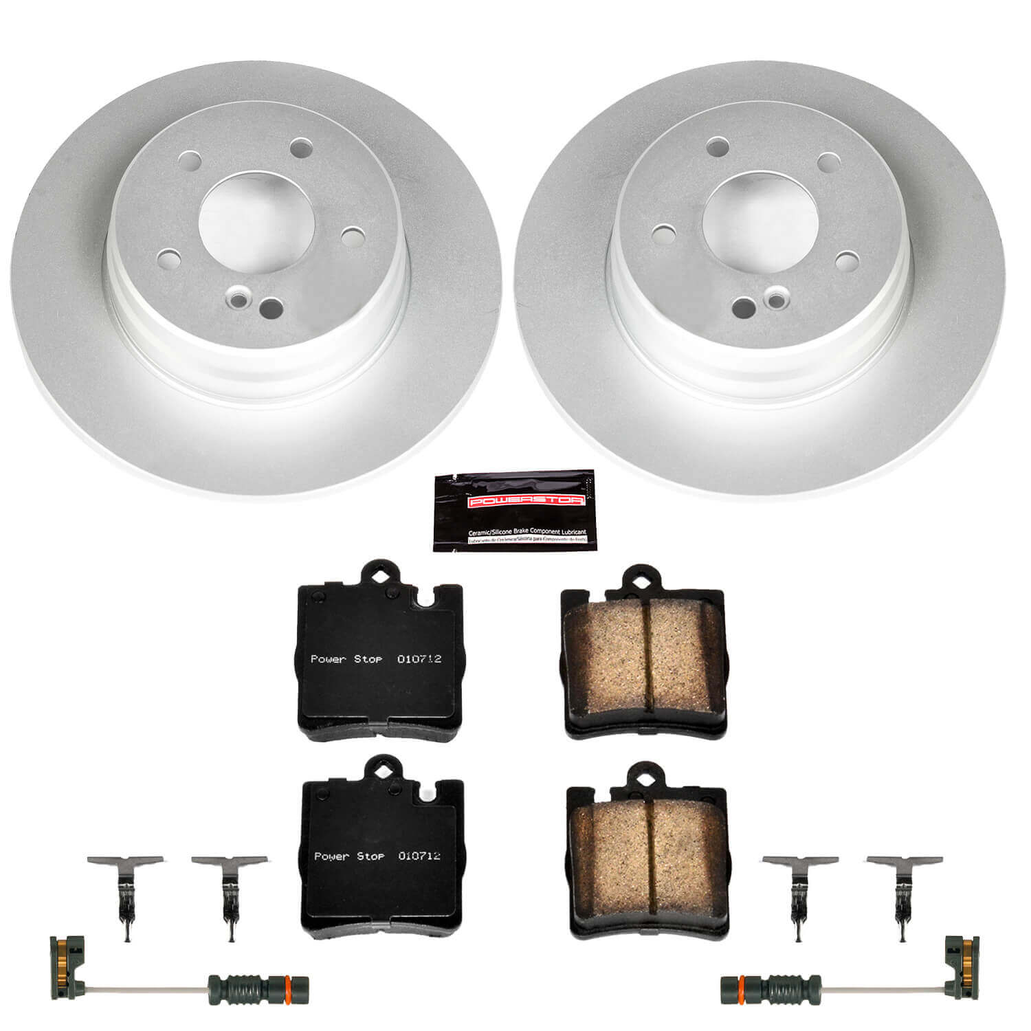 Power Stop CRK627 - Z23 Evolution Sport Rear Brake Kit vehicle fitment brake part
