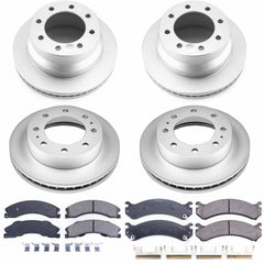 Power Stop CRK6274 Z17 Evolution Front And Rear Pad And Rotor Kit for 2009-2020 Chevrolet Express 3500 product image