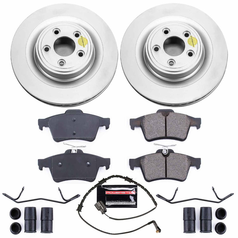 Power Stop CRK6279 Z23 Evolution Sport Rear Brake Kit for 2010-2015 Jaguar Xf product image