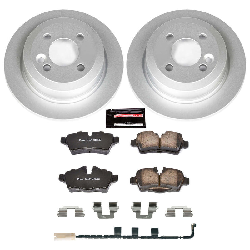Power Stop CRK6281 Z23 Evolution Sport Rear Brake Kit for 2007 MINI Cooper Hatchback product image