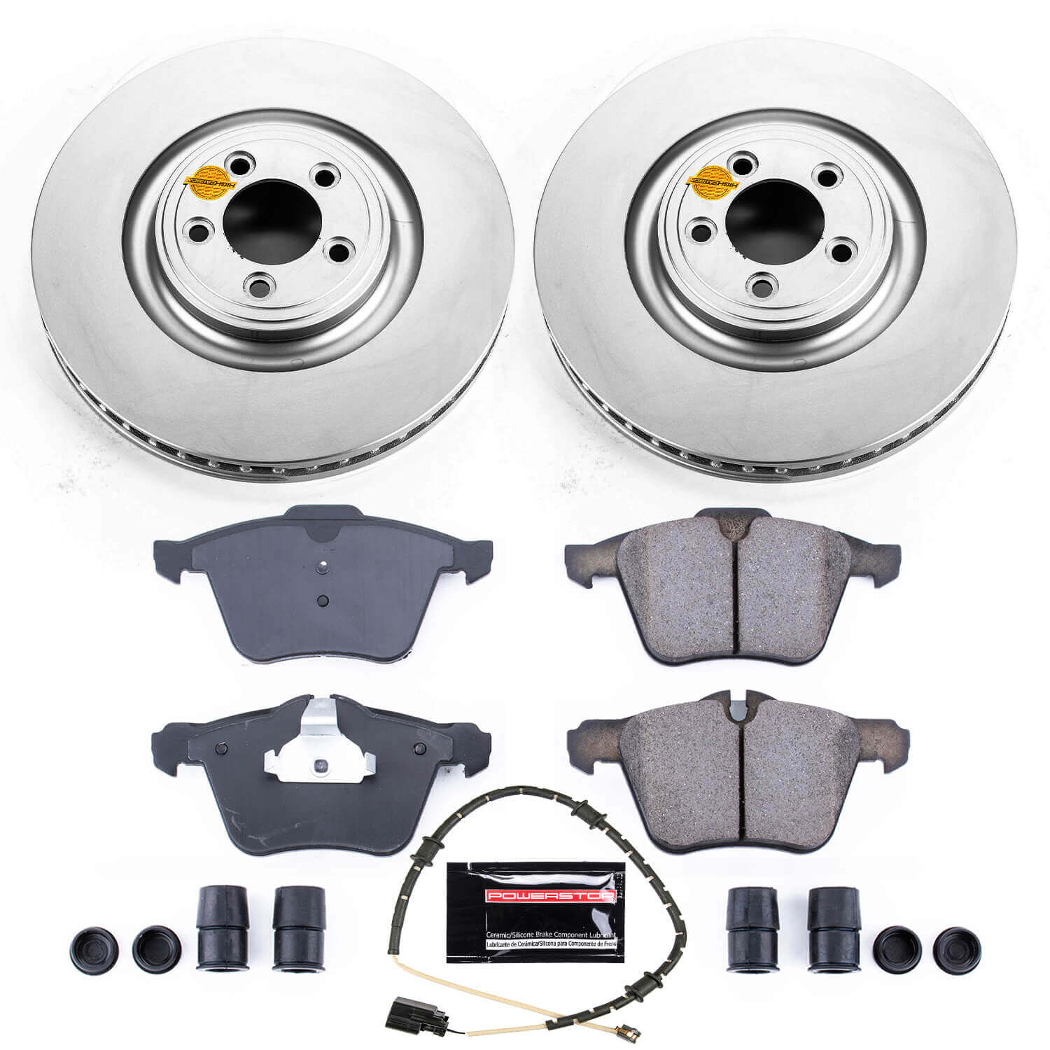 Power Stop CRK6282 Z23 Evolution Sport Front Brake Kit for 2010-2015 Jaguar Xf product image