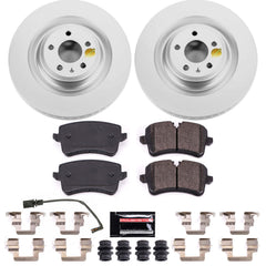 Power Stop CRK6287 Z23 Evolution Sport Rear Brake Kit for 2013-2018 Audi S6 product image