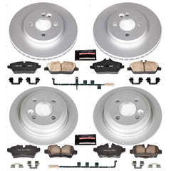 Power Stop CRK6298 Z23 Evolution Sport Front And Rear Brake Kit for 2007 MINI Cooper Hatchback product image