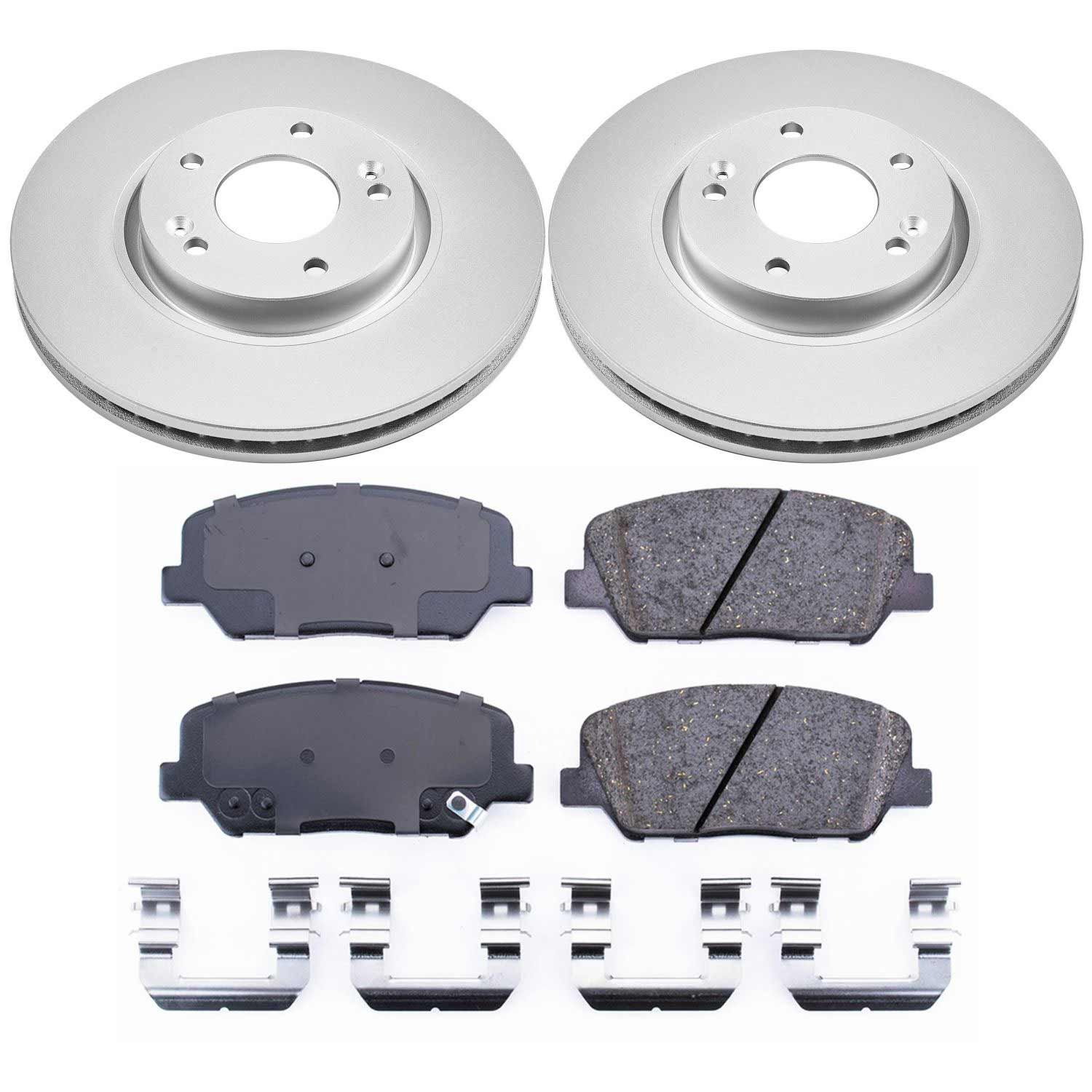 Power Stop CRK6306 Z17 Evolution Front Brake Kit for 2013-2015 Hyundai Veloster product image