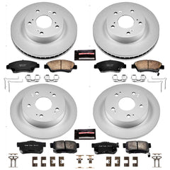 Power Stop CRK6318 Z17 Evolution Front And Rear Brake Kit for 2013-2015 Acura ILX product image