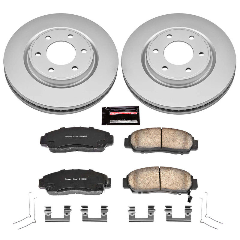 Power Stop CRK6321 Z17 Evolution Front Brake Kit for 2011-2013 Infiniti QX56 product image