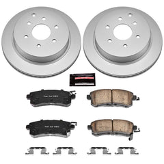 Power Stop CRK6323 Z17 Evolution Rear Brake Kit for 2011-2013 Infiniti QX56 product image