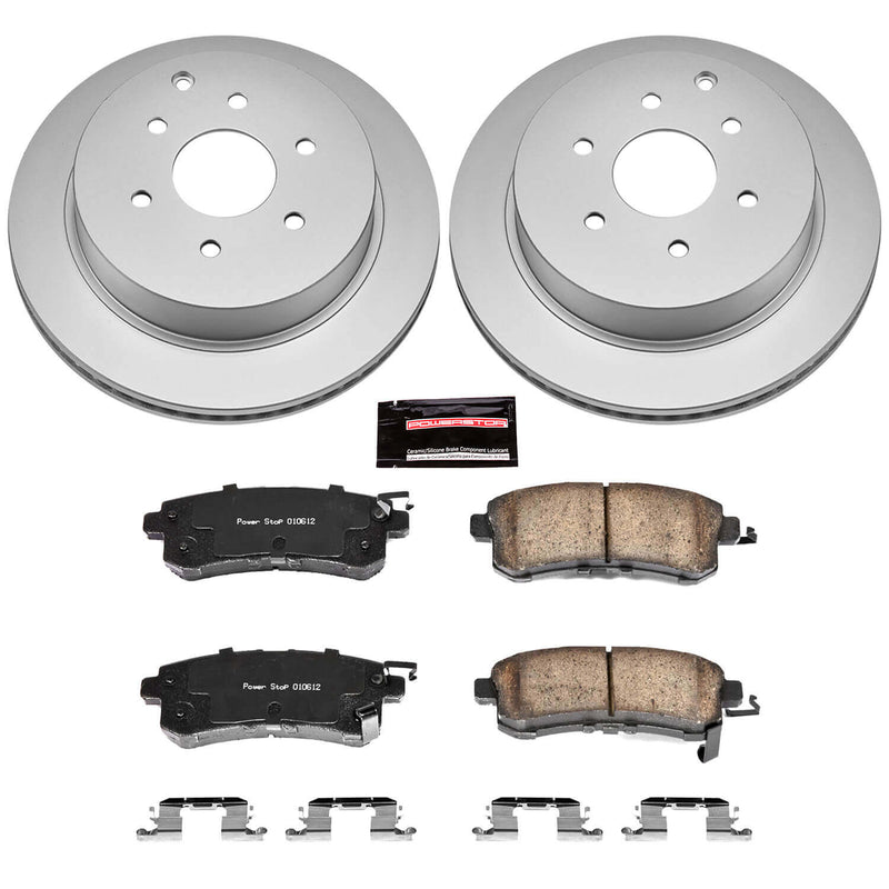 Power Stop CRK6323 Z17 Evolution Rear Brake Kit for 2011-2013 Infiniti QX56 product image