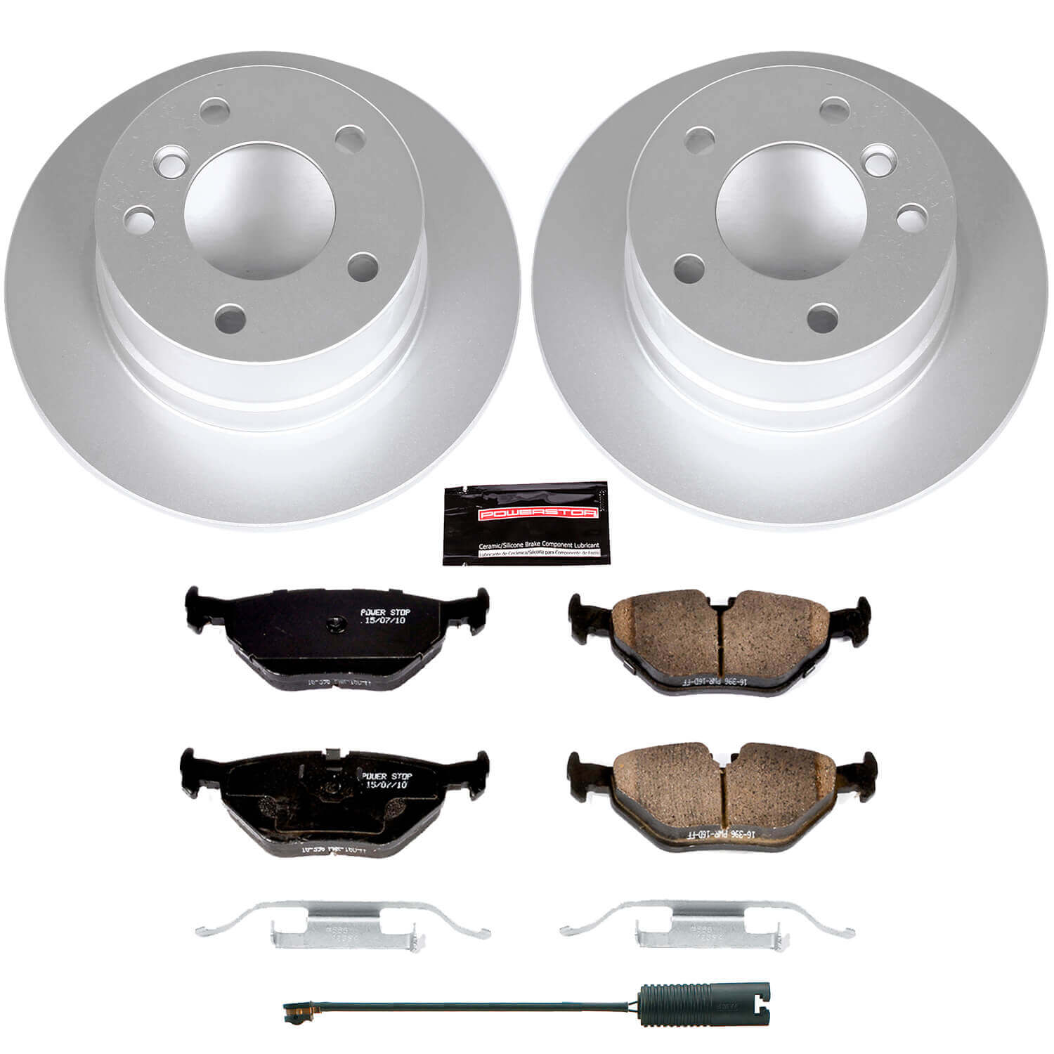 Power Stop CRK633 - Z23 Evolution Sport Rear Brake Kit vehicle fitment brake part