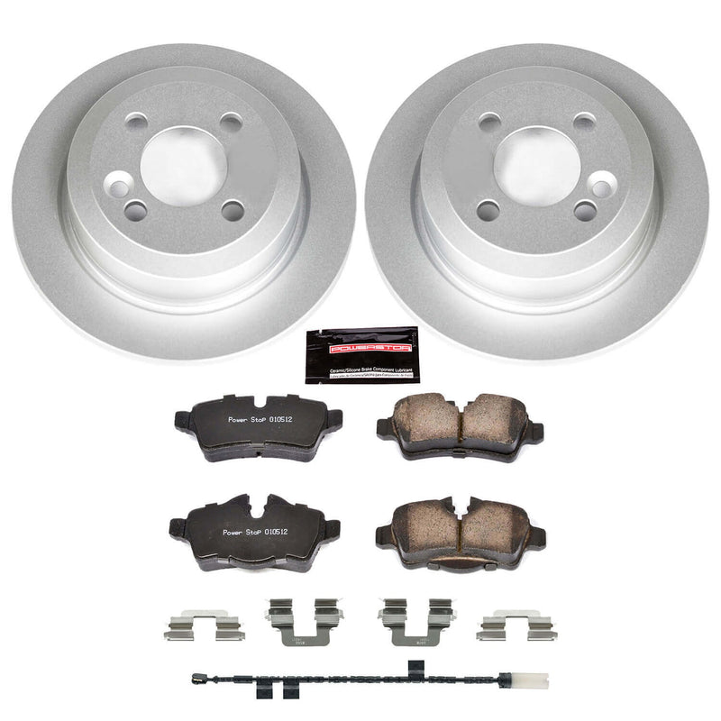 Power Stop CRK6331 Z23 Evolution Sport Rear Brake Kit for 2011 MINI Cooper Base, Clubman, S, S Clubman product image