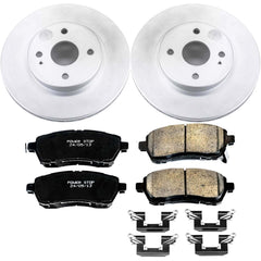 Power Stop CRK6344 Z17 Evolution Front Brake Kit for 2011-2014 Mazda 2 product image