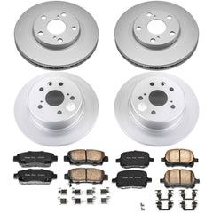 Power Stop CRK6345 Z17 Evolution Front And Rear Brake Kit for 1998-1999 Toyota Avalon product image