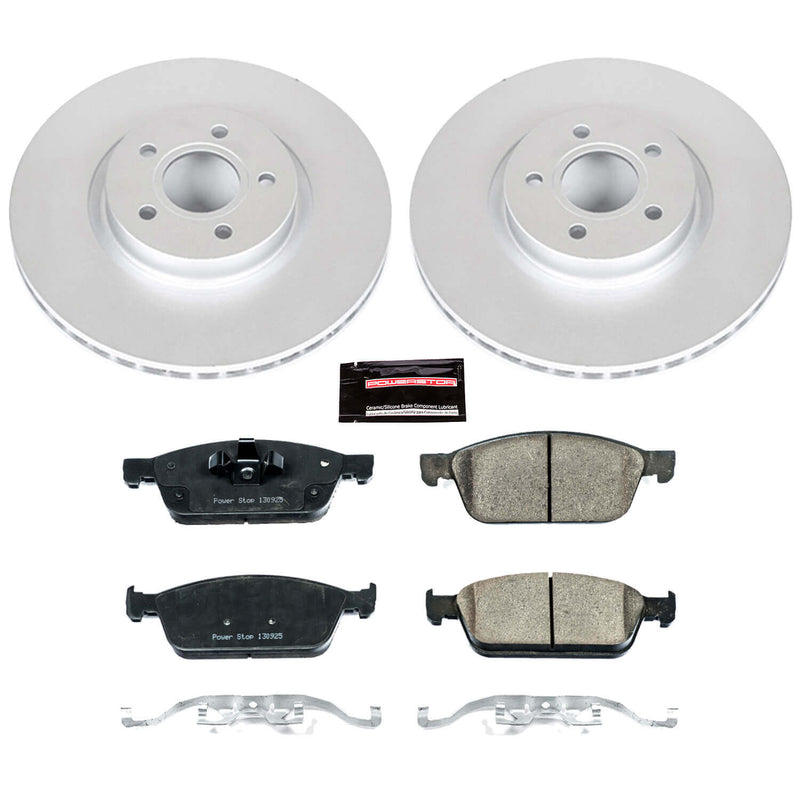 Power Stop CRK6349 Z23 Evolution Sport Front Brake Kit for 2013-2016 Ford Escape All Wheel Drive product image