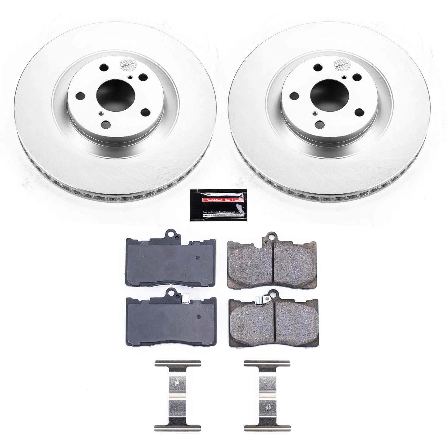 Power Stop CRK6353 Z17 Evolution Front Brake Kit for 2011 Lexus GS350 product image