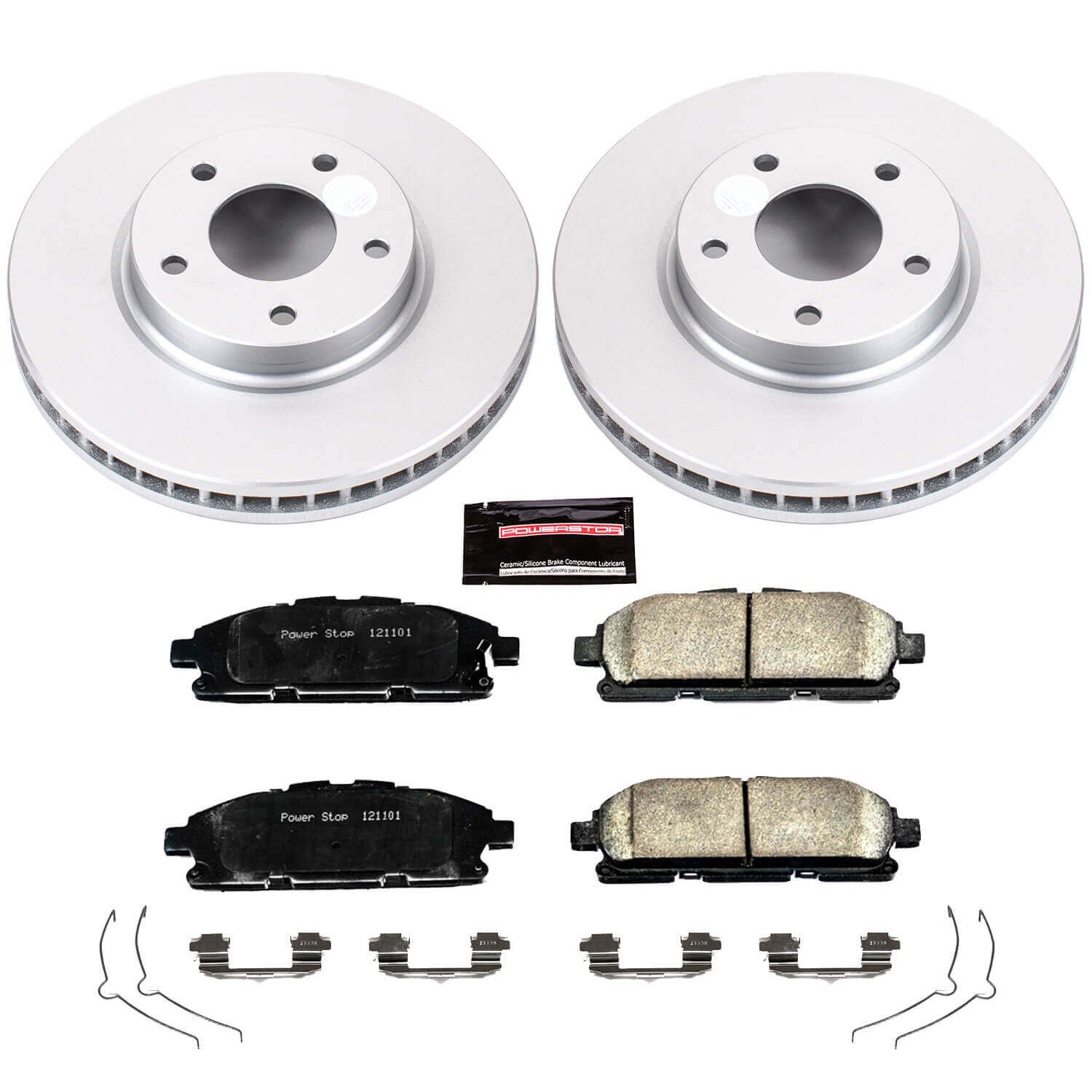 Power Stop CRK6360 Z17 Evolution Front Brake Kit for 2011-2017 Nissan Quest product image