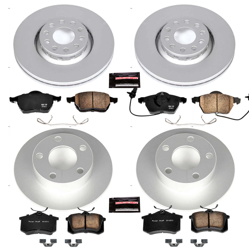 Power Stop CRK637 - Z23 Evolution Sport Front And Rear Brake Kit vehicle fitment brake part