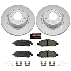 Power Stop CRK6371 Z17 Evolution Rear Brake Kit for 2013-2016 Dodge Dart product image