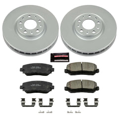 Power Stop CRK6372 Z17 Evolution Front Brake Kit for 2015-2017 Chrysler 200 product image
