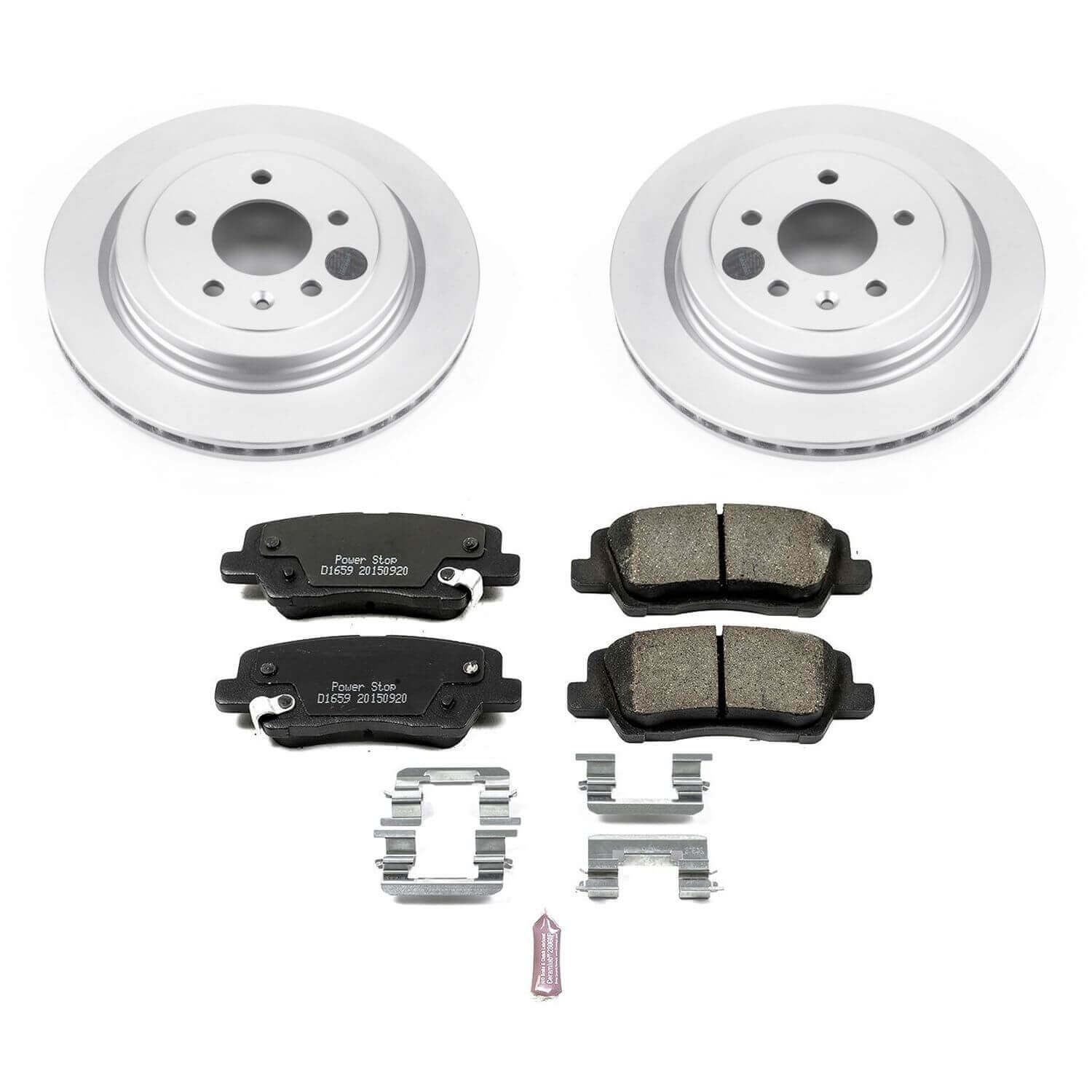 Power Stop CRK6385 Z17 Evolution Rear Brake Kit for 2013-2015 Cadillac Ats product image