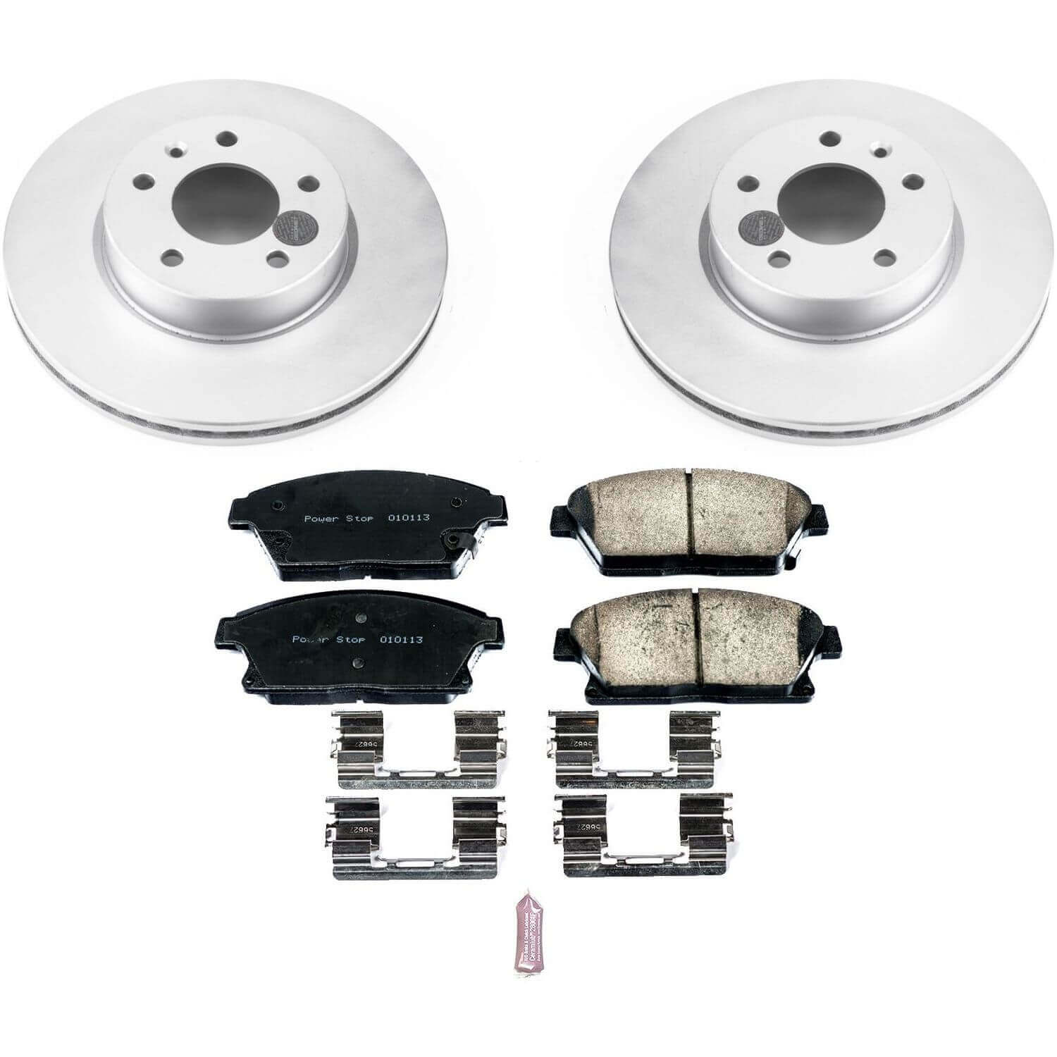 Power Stop CRK6386 Z17 Evolution Front Brake Kit for 2013-2015 Cadillac Ats product image