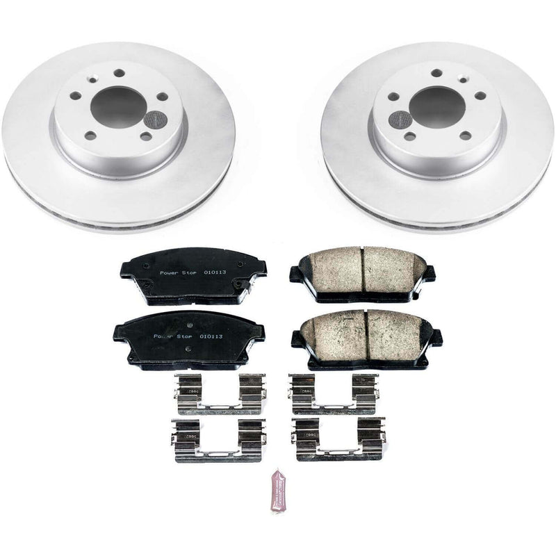 Power Stop CRK6386 Z17 Evolution Front Brake Kit for 2013-2015 Cadillac Ats product image
