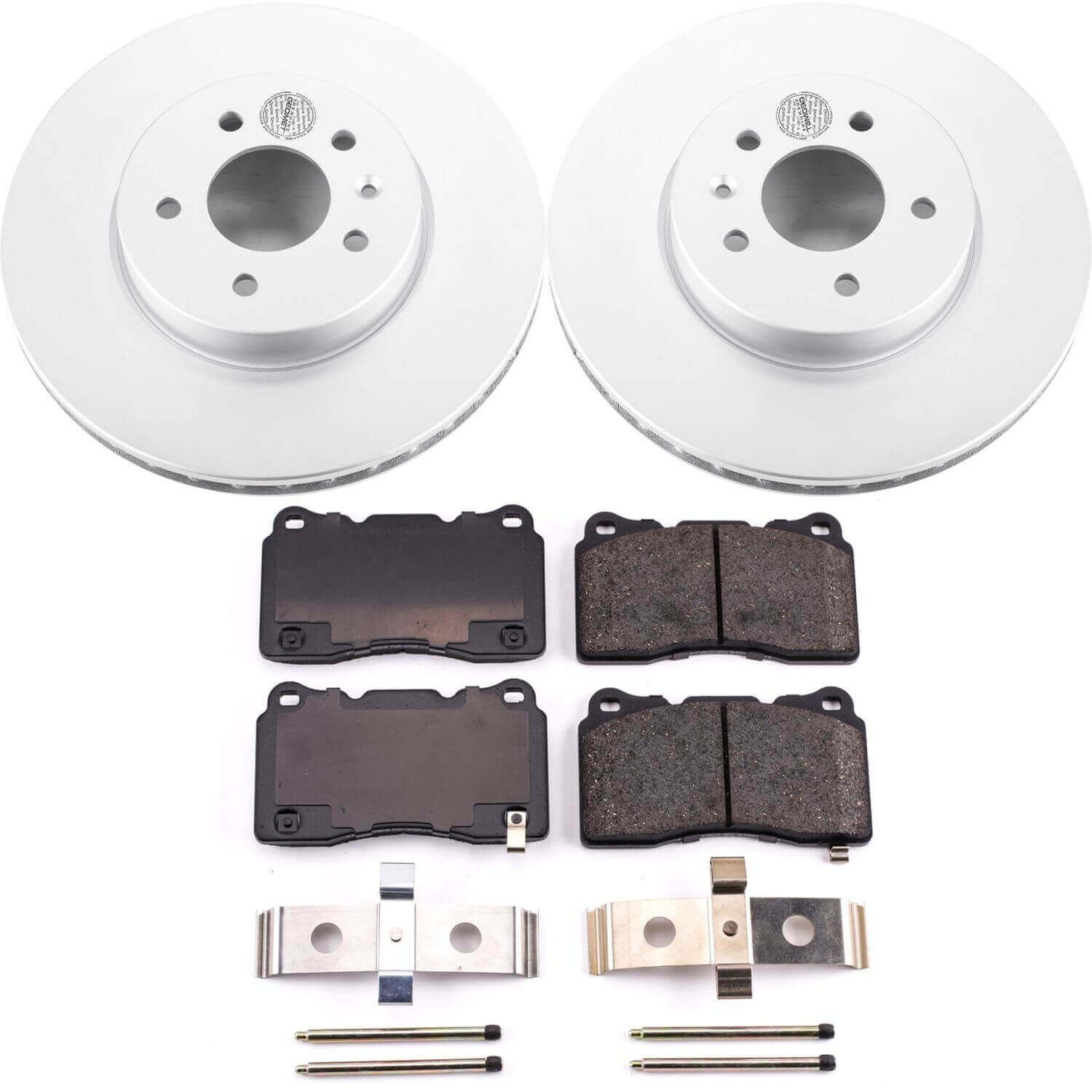Power Stop CRK6389 Z17 Evolution Front Brake Kit for 2013-2015 Cadillac Ats product image