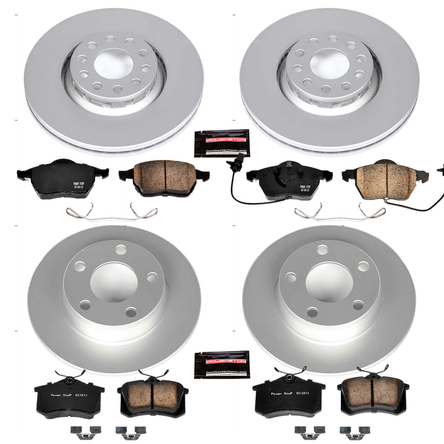 Power Stop CRK639 - Z23 Evolution Sport Front And Rear Brake Kit vehicle fitment brake part