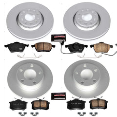 Power Stop CRK639 - Z23 Evolution Sport Front And Rear Brake Kit vehicle fitment brake part