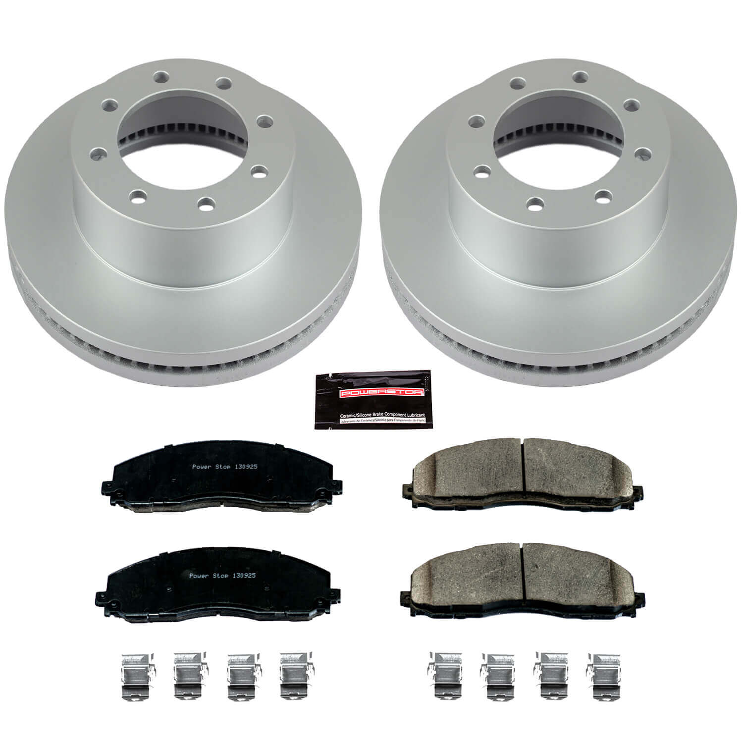 Power Stop CRK6403 Z17 Evolution Front Brake Kit for 2012-2022 Ford F-250 Super Duty 4 Wheel Drive product image